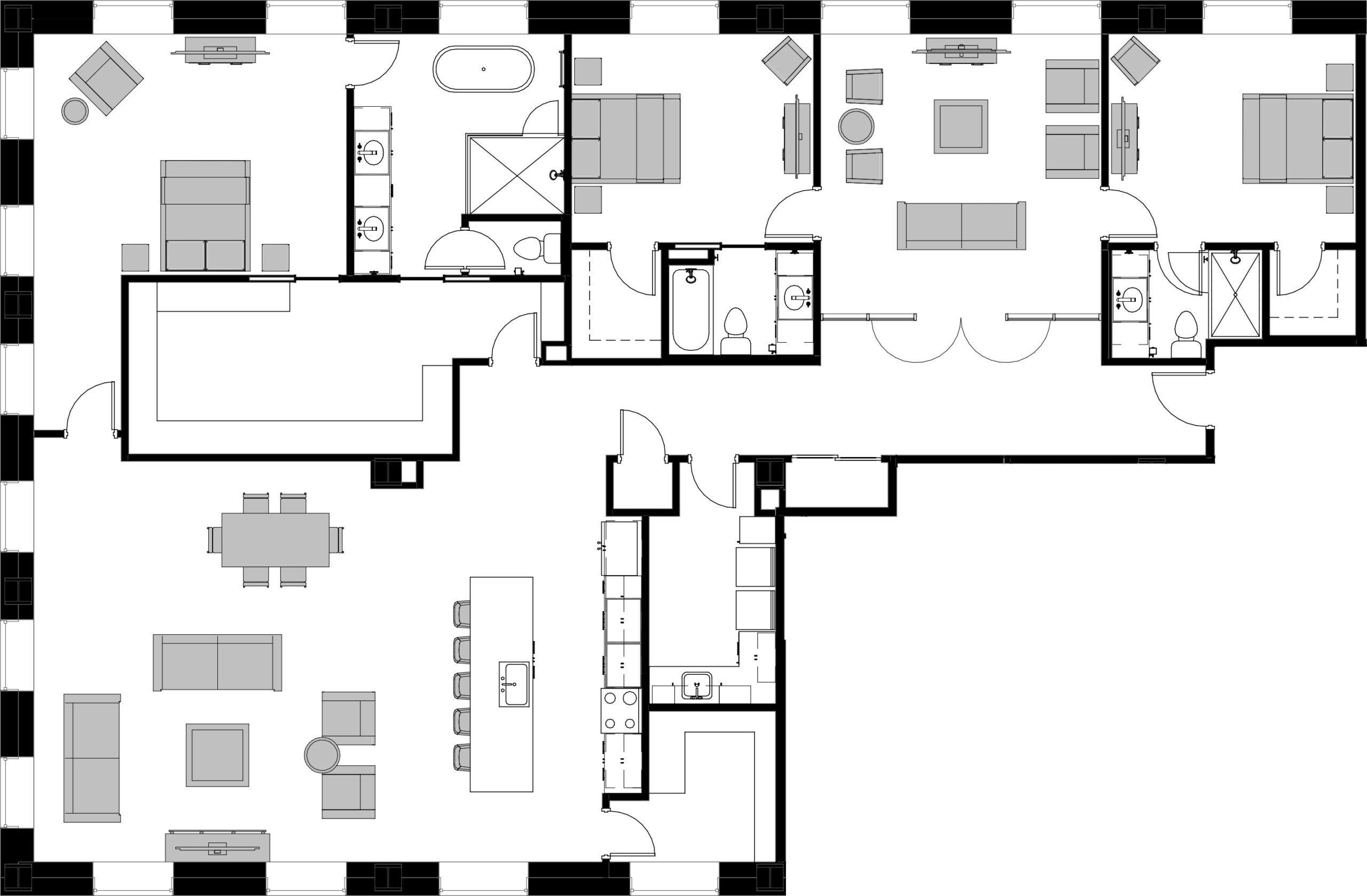 ARCO 3 Bedroom Floor Plan